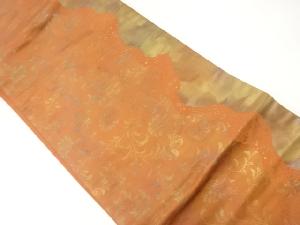 花唐草模様織出し名古屋帯